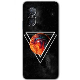 Huawei Nova 9 SE Kızıl Gezegen Baskılı Uyumlu Silikon Kılıf