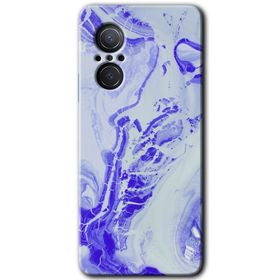 Huawei Nova 9 SE Mandala Patterns Kaleidoscope Baskılı Uyumlu Silikon Kılıf