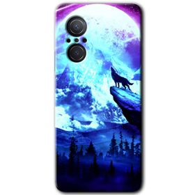 Huawei Nova 9 SE Mega Kurt Baskılı Uyumlu Silikon Kılıf