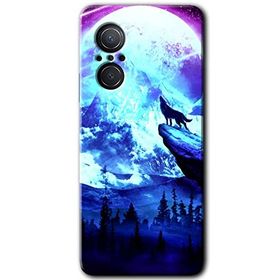 Huawei Nova 9 SE Mega Kurt Baskılı Uyumlu Silikon Kılıf