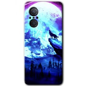 Huawei Nova 9 SE Mega Kurt Baskılı Uyumlu Silikon Kılıf