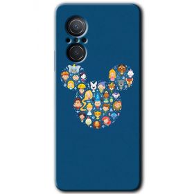 Huawei Nova 9 SE Mickey Baskılı Uyumlu Silikon Kılıf