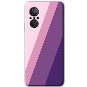 Huawei Nova 9 SE Oblique Baskılı Uyumlu Silikon Kılıf