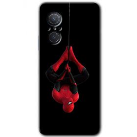 Huawei Nova 9 SE Örümcek Adam Baskılı Uyumlu Silikon Kılıf