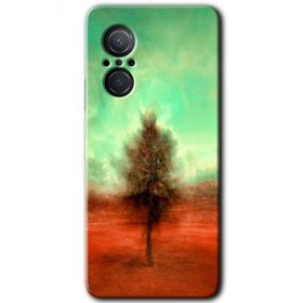 Huawei Nova 9 SE Outlines Paint Baskılı Uyumlu Silikon Kılıf