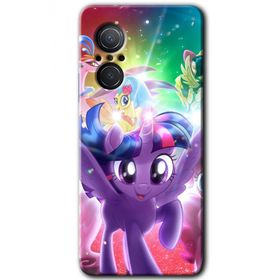 Huawei Nova 9 SE Pony Baskılı Uyumlu Silikon Kılıf