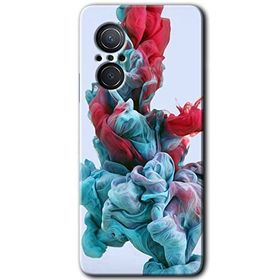 Huawei Nova 9 SE Renkli Karışım Baskılı Uyumlu Silikon Kılıf