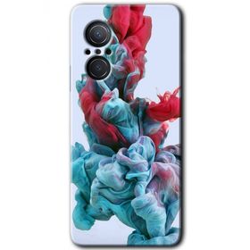 Huawei Nova 9 SE Renkli Karışım Baskılı Uyumlu Silikon Kılıf