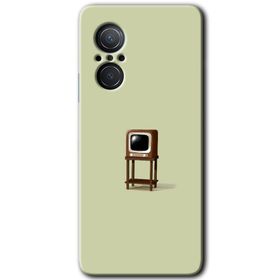 Huawei Nova 9 SE Retro TV Baskılı Uyumlu Silikon Kılıf