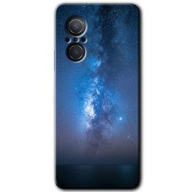 Huawei Nova 9 SE Samanyolu Baskılı Uyumlu Silikon Kılıf