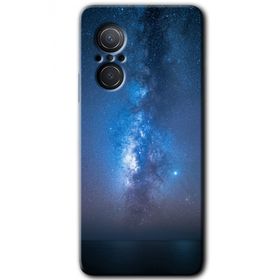 Huawei Nova 9 SE Samanyolu Baskılı Uyumlu Silikon Kılıf