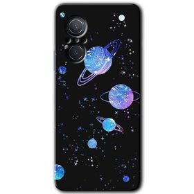 Huawei Nova 9 SE Samanyolu Galaksi Baskılı Uyumlu Silikon Kılıf