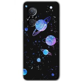 Huawei Nova 9 SE Samanyolu Galaksi Baskılı Uyumlu Silikon Kılıf