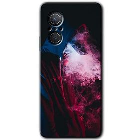 Huawei Nova 9 SE Smoke Man Baskılı Uyumlu Silikon Kılıf