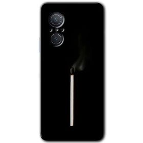 Huawei Nova 9 SE Sönmüş Kibrit Baskılı Uyumlu Silikon Kılıf
