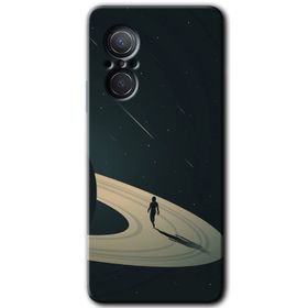 Huawei Nova 9 SE Space Planet Baskılı Uyumlu Silikon Kılıf
