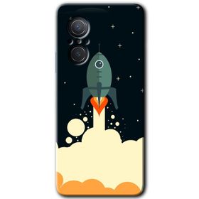 Huawei Nova 9 SE Spots Lilac Baskılı Uyumlu Silikon Kılıf
