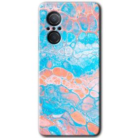 Huawei Nova 9 SE Spots Lilac Baskılı Uyumlu Silikon Kılıf