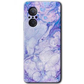 Huawei Nova 9 SE Spots Lilac Baskılı Uyumlu Silikon Kılıf