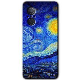 Huawei Nova 9 SE Starry Night Baskılı Uyumlu Silikon Kılıf
