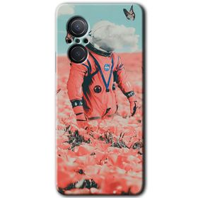 Huawei Nova 9 SE Uzay Bahçesi Baskılı Uyumlu Silikon Kılıf