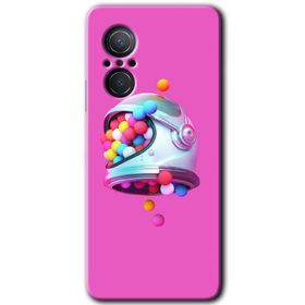 Huawei Nova 9 SE Uzay Başlığı Baskılı Uyumlu Silikon Kılıf