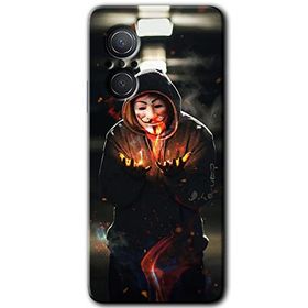 Huawei Nova 9 SE V for Fire Baskılı Uyumlu Silikon Kılıf
