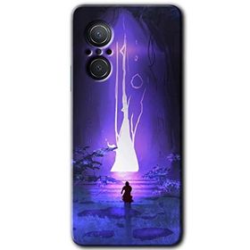 Huawei Nova 9 SE Wanderer Silhouette Baskılı Uyumlu Silikon Kılıf