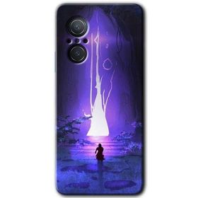 Huawei Nova 9 SE Wanderer Silhouette Baskılı Uyumlu Silikon Kılıf