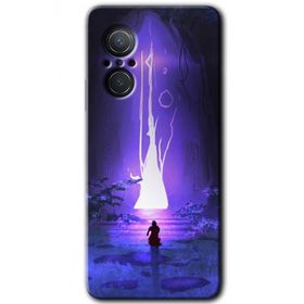 Huawei Nova 9 SE Wanderer Silhouette Baskılı Uyumlu Silikon Kılıf