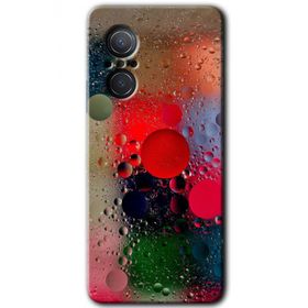 Huawei Nova 9 SE Wet Bubbles Baskılı Uyumlu Silikon Kılıf