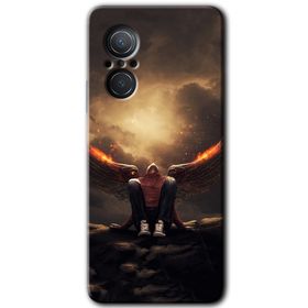 Huawei Nova 9 SE Wings of Power Baskılı Uyumlu Silikon Kılıf