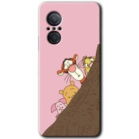 Huawei Nova 9 SE Winnie the Pooh Baskılı Uyumlu Silikon Kılıf