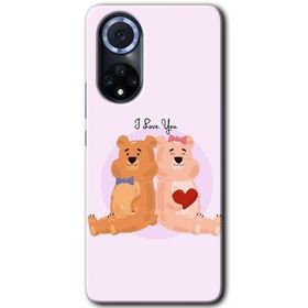 Huawei Nova 9 Sevgili Ayıcık Baskılı Uyumlu Silikon Kılıf
