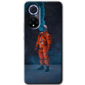 Huawei Nova 9 Smoke Astronot Baskılı Uyumlu Silikon Kılıf