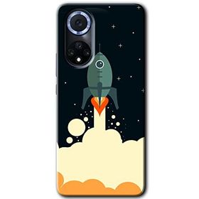 Huawei Nova 9 Space Smoke Baskılı Uyumlu Silikon Kılıf