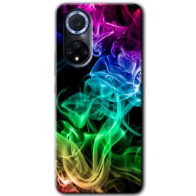 Huawei Nova 9 Spots Lilac Baskılı Uyumlu Silikon Kılıf