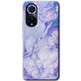 Huawei Nova 9 Spots Lilac Baskılı Uyumlu Silikon Kılıf