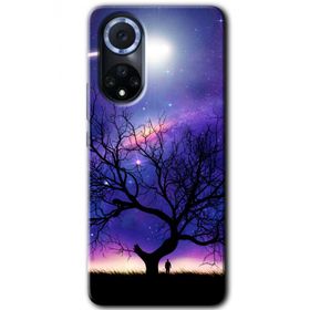 Huawei Nova 9 Uzay Silüet Baskılı Uyumlu Silikon Kılıf