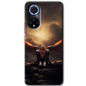 Huawei Nova 9 Wings of Power Baskılı Uyumlu Silikon Kılıf