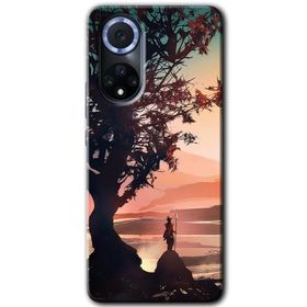 Huawei Nova 9 Yalnız Savaşcı Baskılı Uyumlu Silikon Kılıf