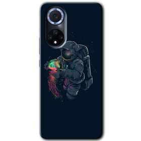 Huawei Nova 9 Yalnız Savaşcı Baskılı Uyumlu Silikon Kılıf