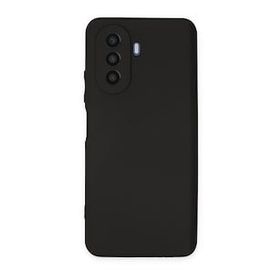 Huawei Nova Y70 First Silikon Siyah Kılıf