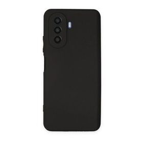 Huawei Nova Y70 First Silikon Siyah Kılıf
