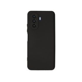 Huawei Nova Y70 First Silikon Siyah Kılıf
