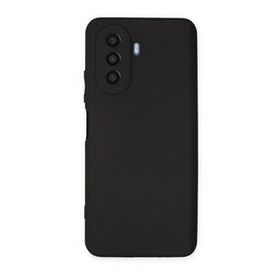 Huawei Nova Y70 First Silikon Siyah Kılıf