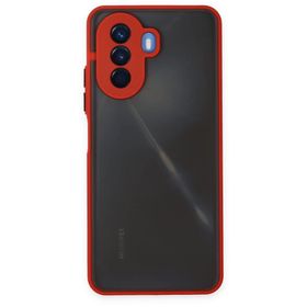 Huawei Nova Y70 Montreal Silikon Kapak Kırmızı Kılıf