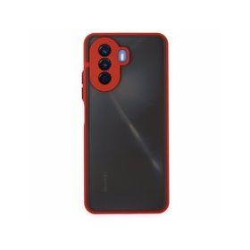 Huawei Nova Y70 Montreal Silikon Kapak Kırmızı Kılıf