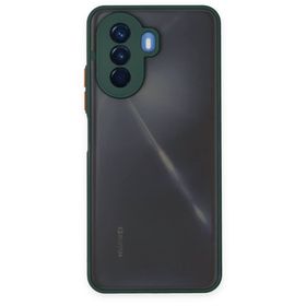 Huawei Nova Y70 Montreal Silikon Kapak Yeşil Kılıf