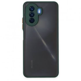 Huawei Nova Y70 Montreal Silikon Kapak Yeşil Kılıf